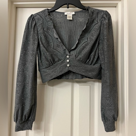 URBAN Romantics Tops - Urban Romantics Lace Crop Top